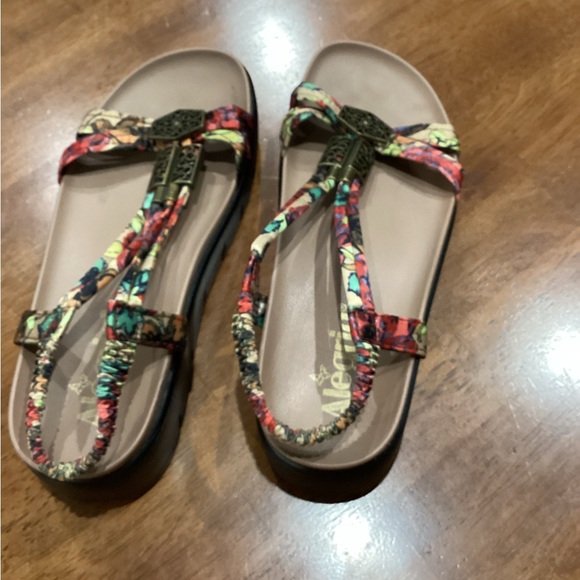 Colorful Alegria Sandals size 36 - Picture 1 of 6